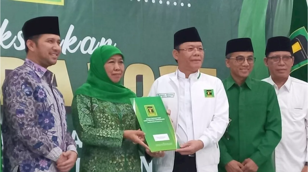 PPP Ikut Beri Dukungan, Khofifah Makin Pede Menang di Pilkada Jatim