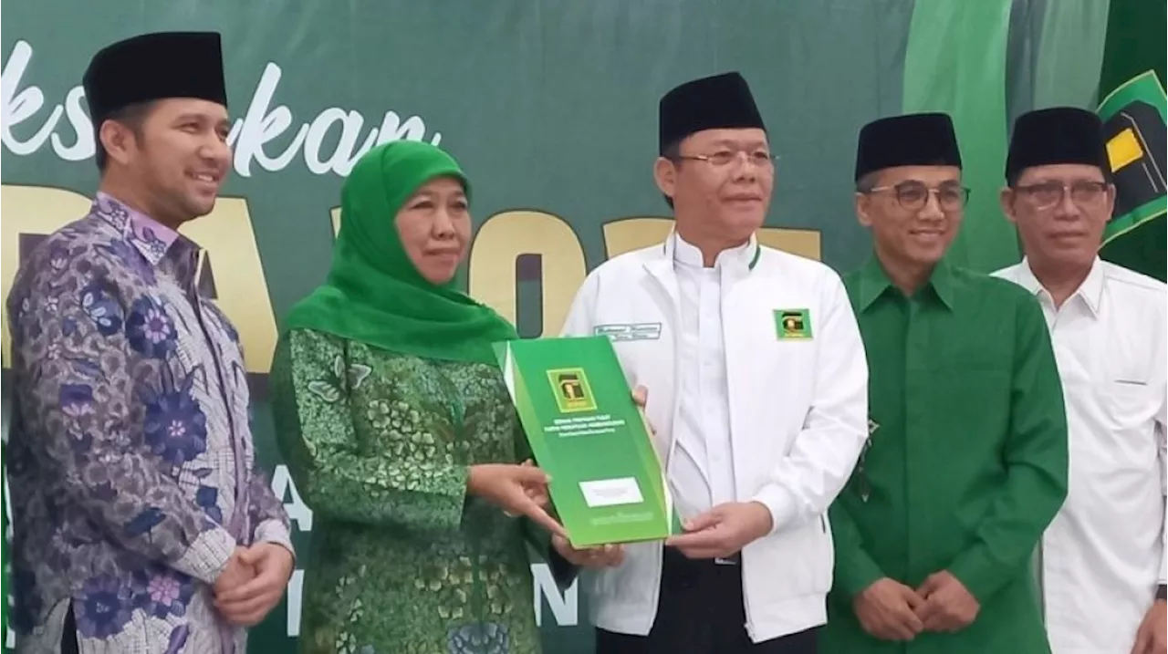 Resmi Usung Khofifah-Emil di Pilkada Jatim, PPP: Seluruh Kader Akan Bekerja untuk Kemenangan