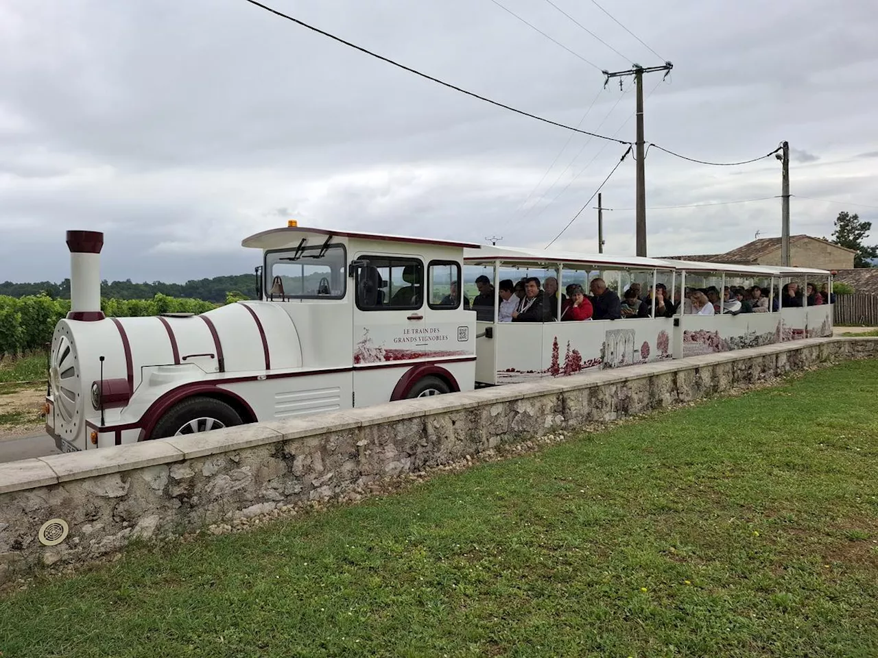 Œnotourisme en Gironde : le petit train de Saint-Émilion change de look