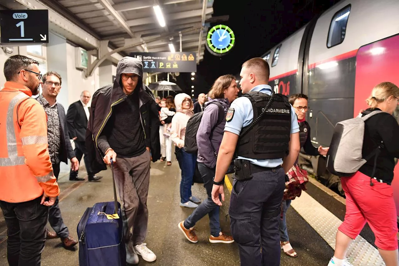 Un TGV évacué plusieurs heures à cause d’une odeur « forte » et des « symptômes d’irritation » chez des passagers