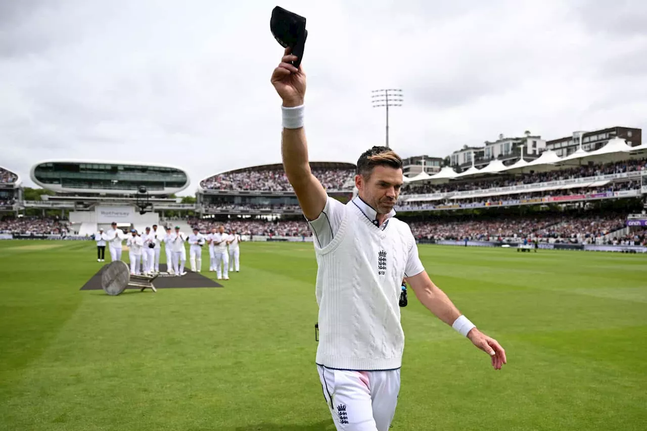 England great James Anderson proud as ‘best job in the world’ ends