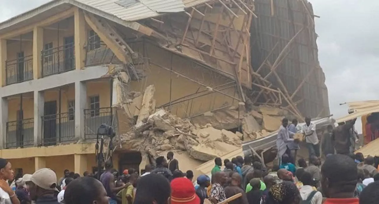 WATCH: Nigeria school collapse kills at least 16 pupils