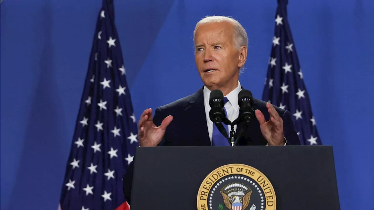 Joe Biden calls Kamala Harris Vice President Trump in Disastrous Start to Press Conference