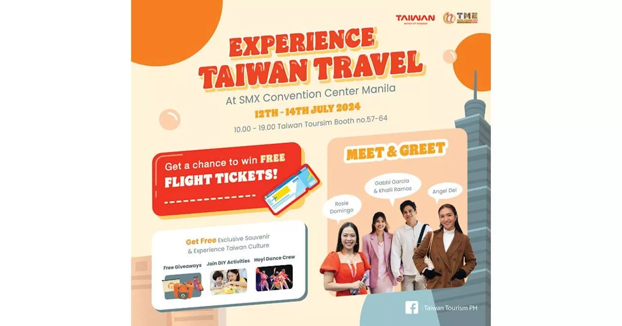 Gear up, Filipino travelers: Unforgettable traveling awaits in Taiwan at Travel Madness Expo 2024