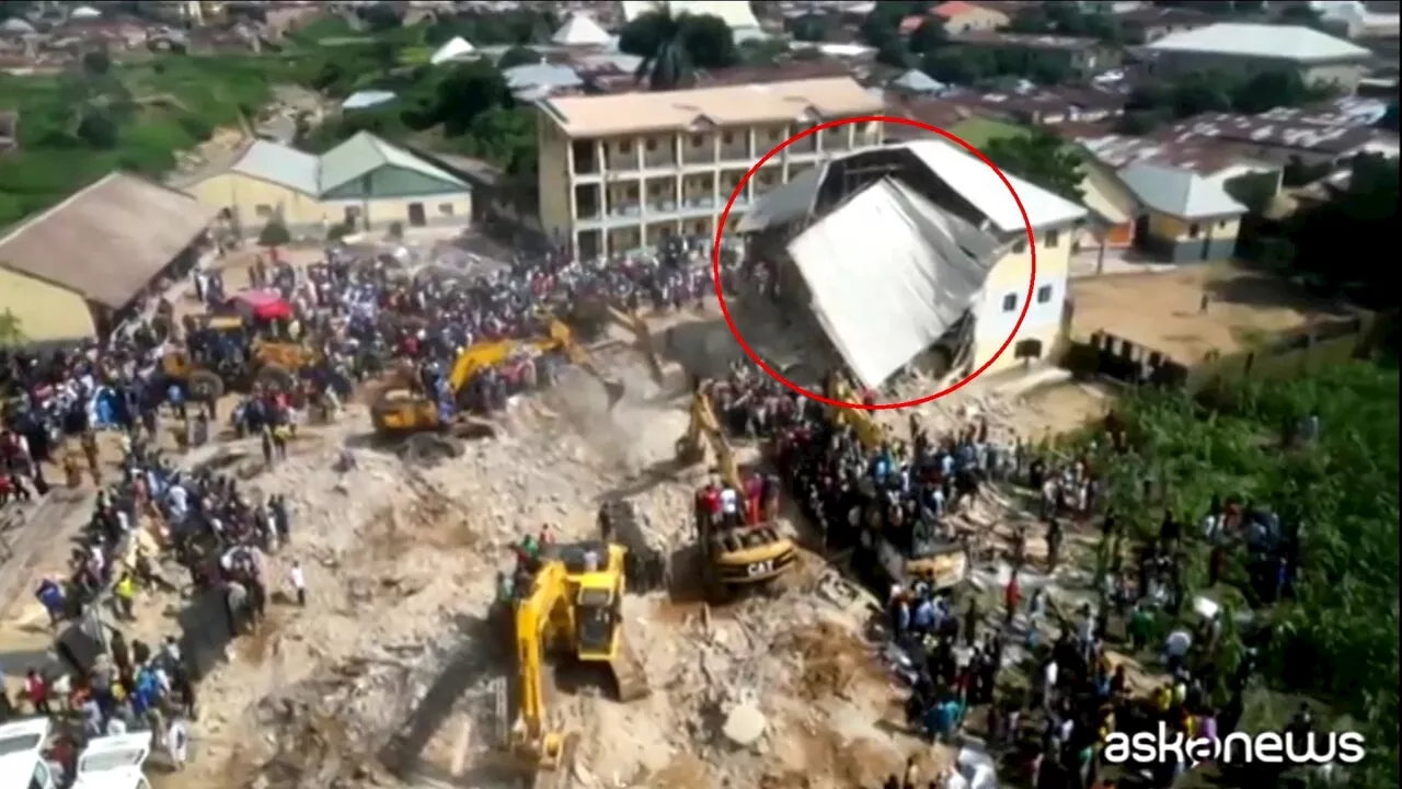 Crolla scuola in Nigeria dopo forti piogge: decine di morti tra gli studenti