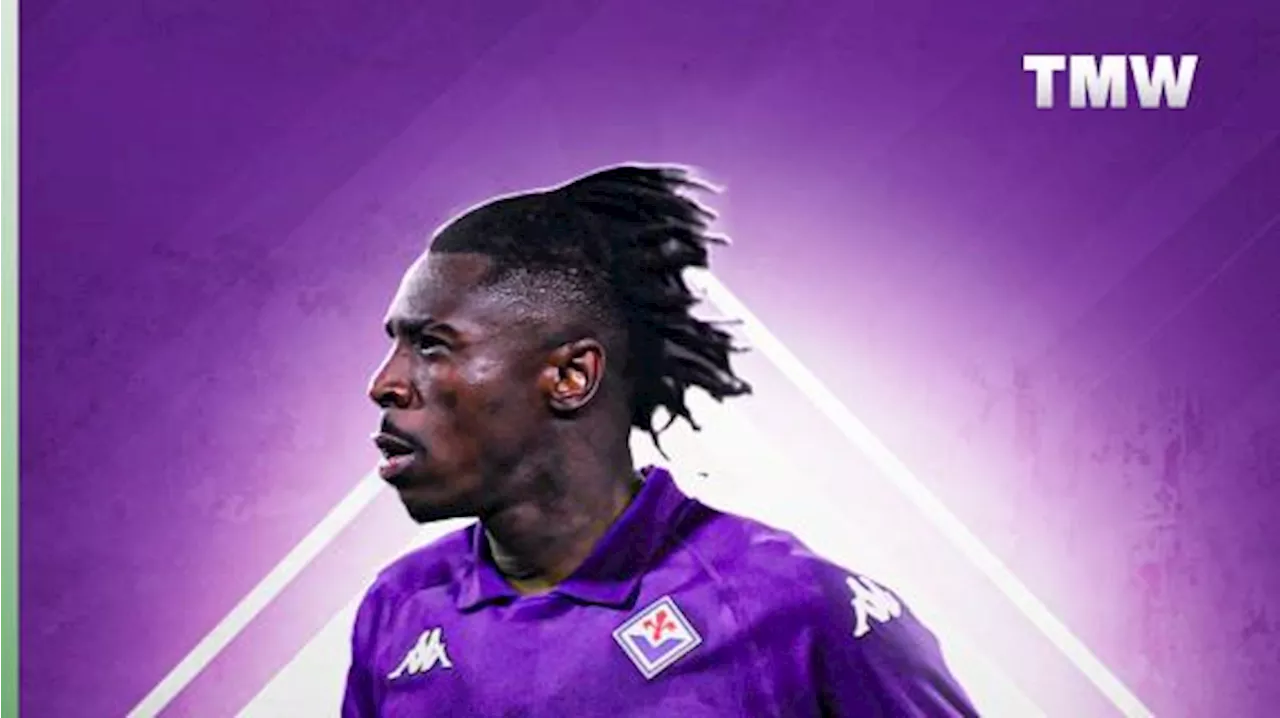 Fiorentina, Moise Kean: 'Non sento il peso dell'eredità di Batistuta, i tempi sono cambiati'