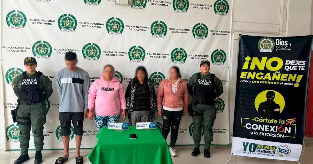 Desarticulan banda que recolectó $800 millones producto de extorsiones a comerciantes de Santander