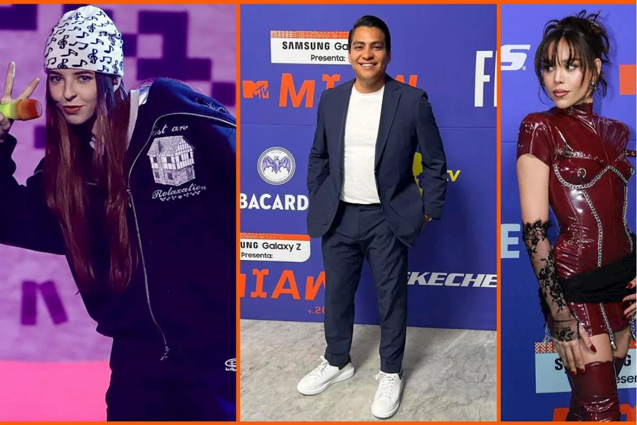 Influencer saltillense sorprende en los Premios MTV Miaw 2024: Danna y Young Miko dominan el escenario