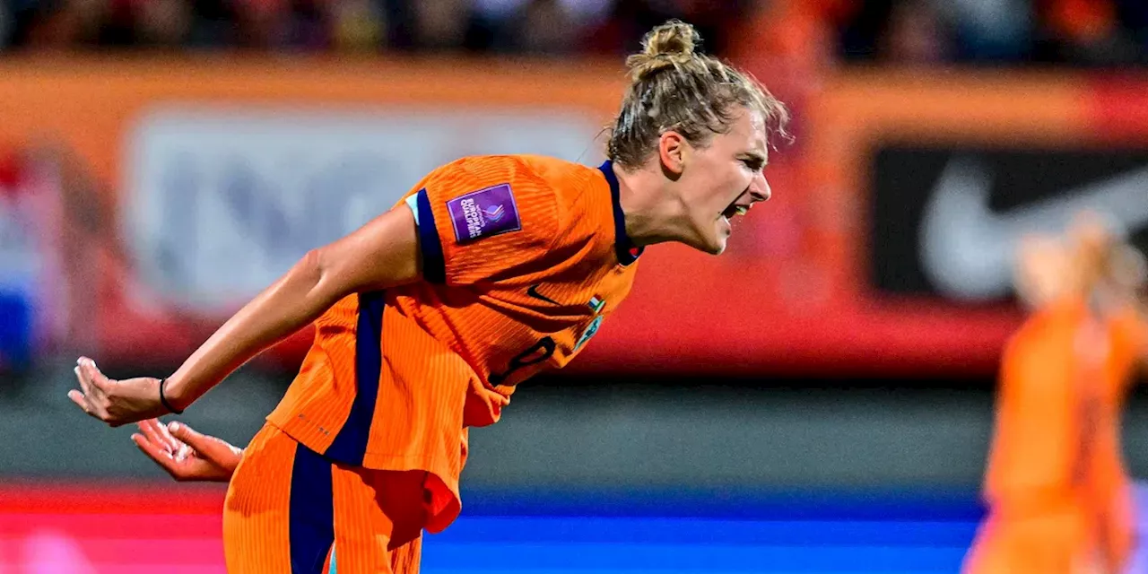 Oranje Leeuwinnen bijten zich stuk op Italië: EK-deelname nog geen zekerheid