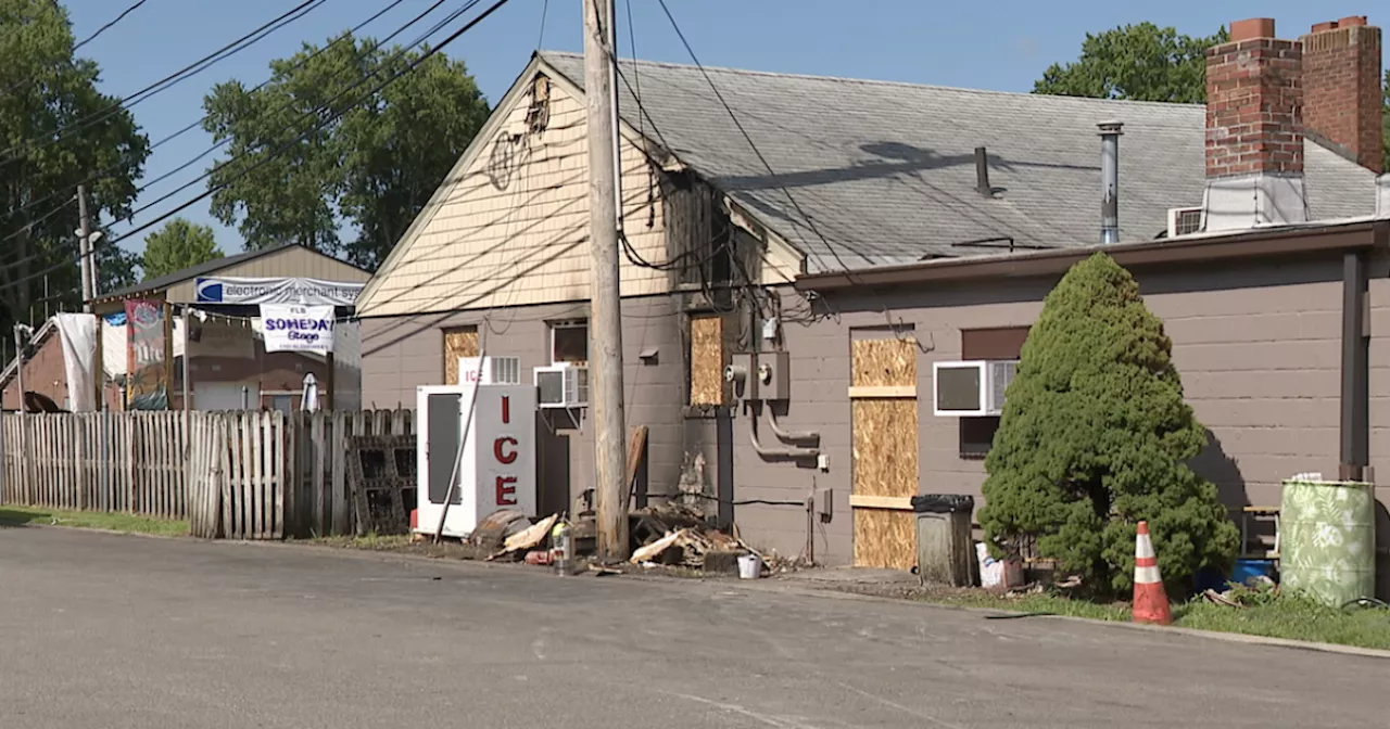 Devastating fire temporarily closes Fat Little Buddies in Olmsted Township