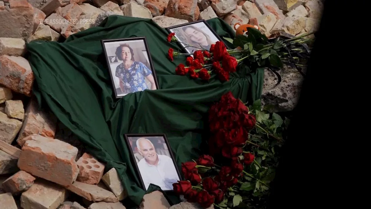 'This grief unites us': Musical memorial held on ruins of Kyiv children's hospital