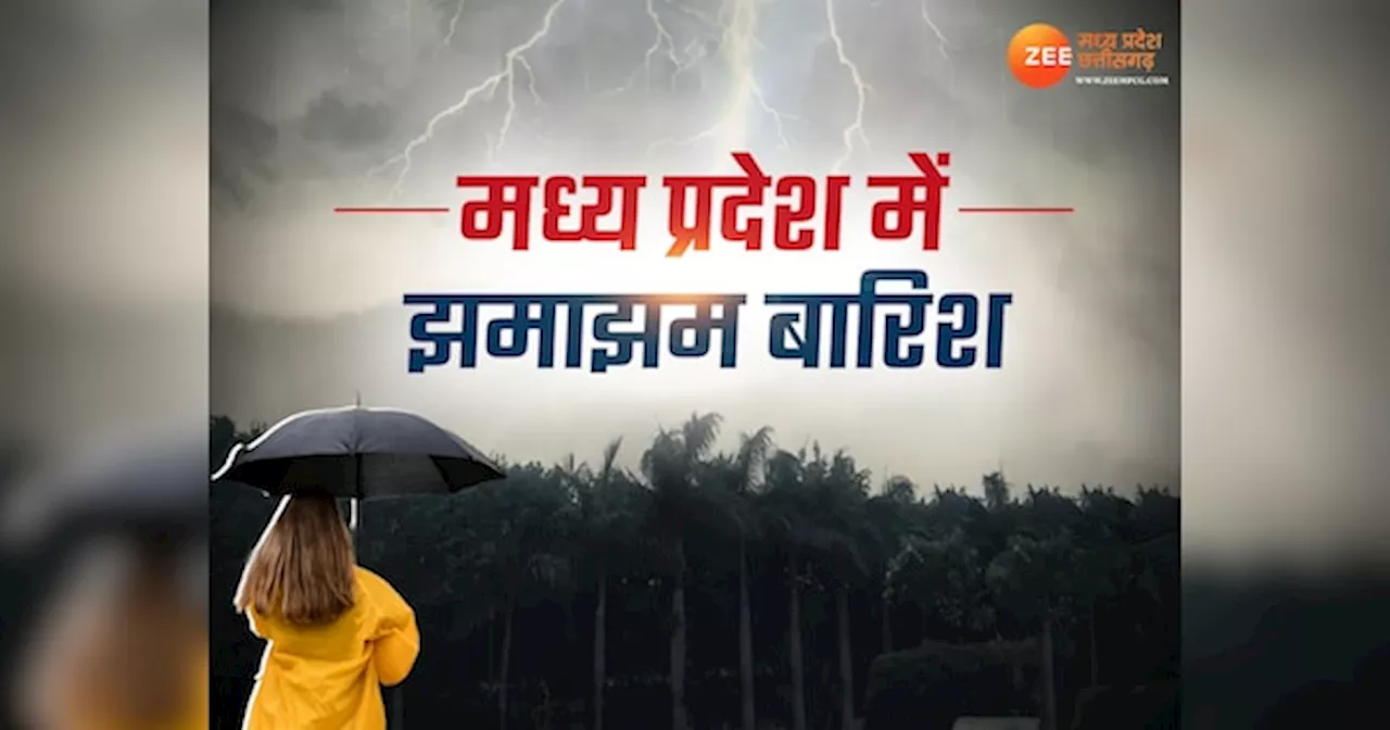 MP Weather Update: मध्य प्रदेश के 7 जिलों में झमाझम बारिश का यलो अलर्ट जारी, जानें आपके शहर में आज कैसा रहेगा मौसम