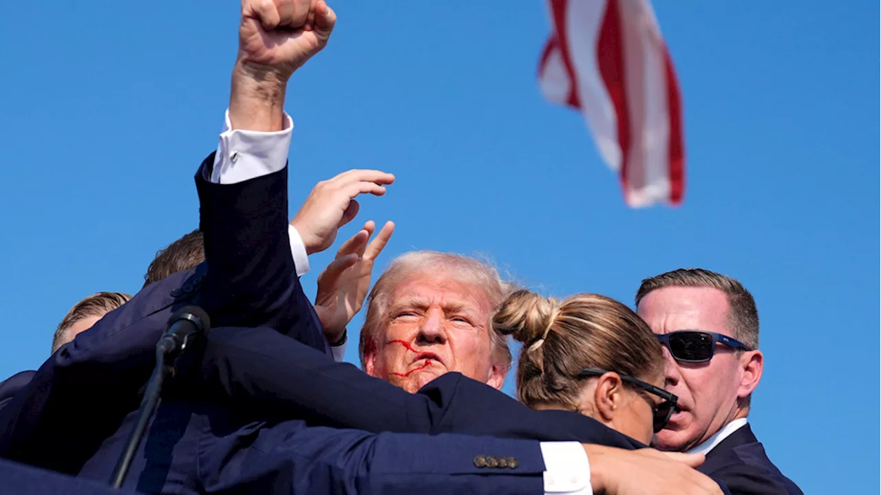 Secret Service: 'Former president is safe' after shots fired at Donald Trump rally