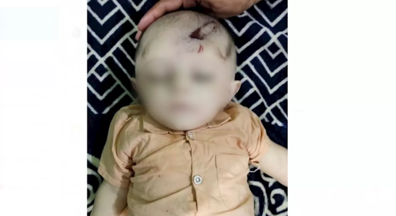 Dacoits kill baby with pistol handle blow in Hujra Shah Muqeem