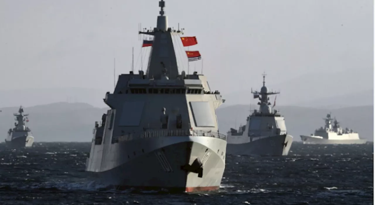 Two Russian warships in China for joint naval exercises