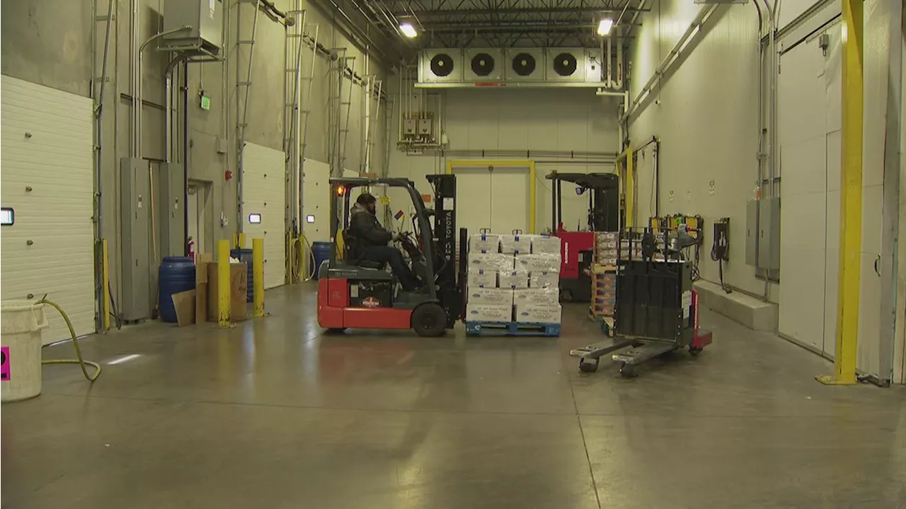 Triple digits outside, but inside this warehouse, employees are freezing!