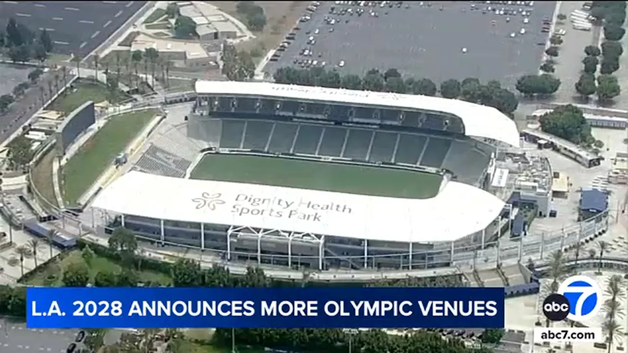 More venues announced for 2028 Olympics in Los Angeles