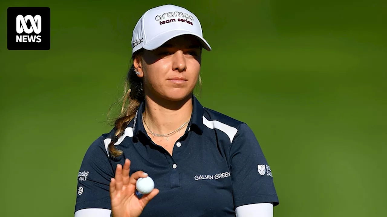 Australia's Stephanie Kyriacou leads Evian Championship ahead of final round