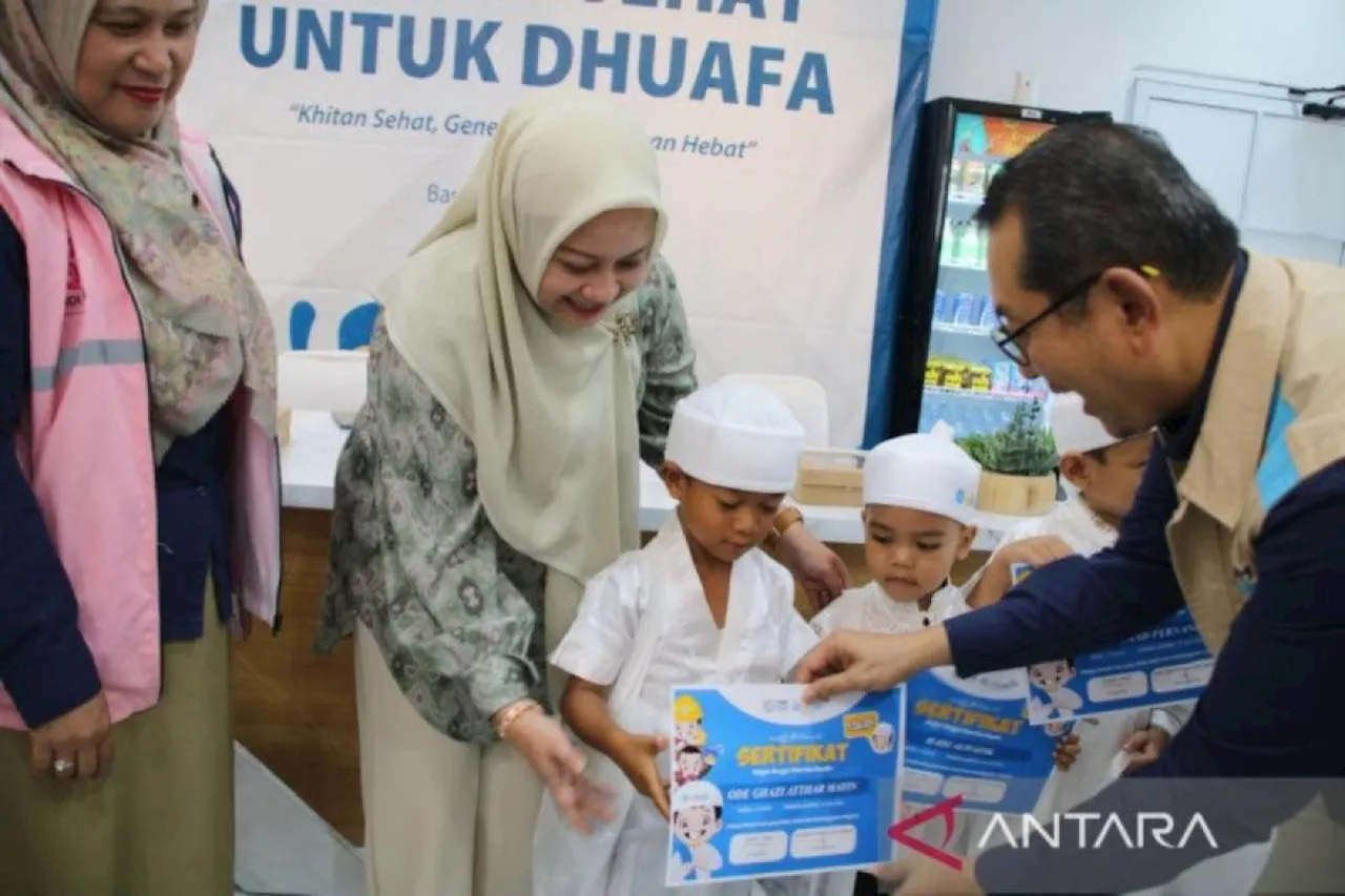 YBM PLN Babel adakan khitan gratis bagi 70 anak keluarga prasejahtera