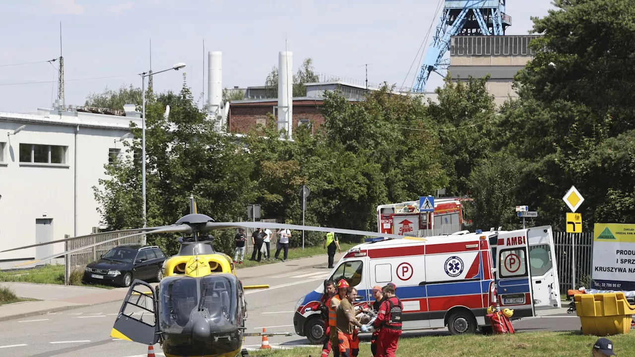 Coal miner missing in a Polish mine found alive more than two days after an earthquake