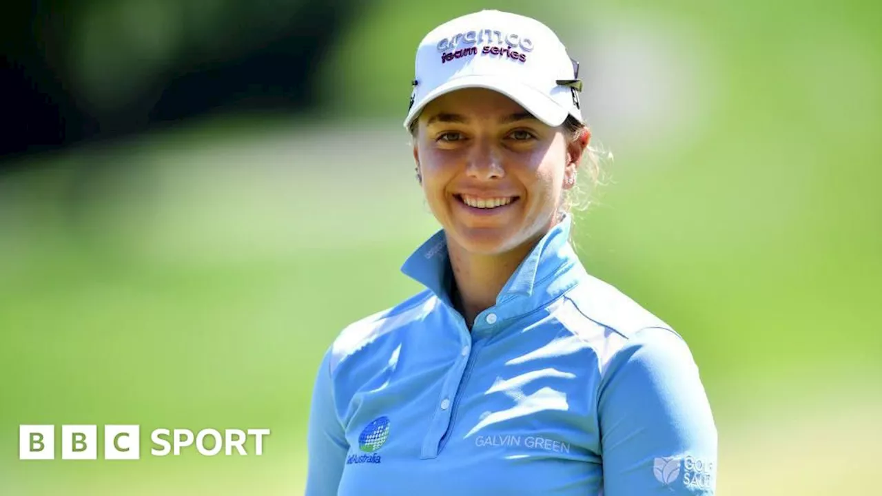 Evian Championship: Stephanie Kyriacou takes one-shot lead into final round