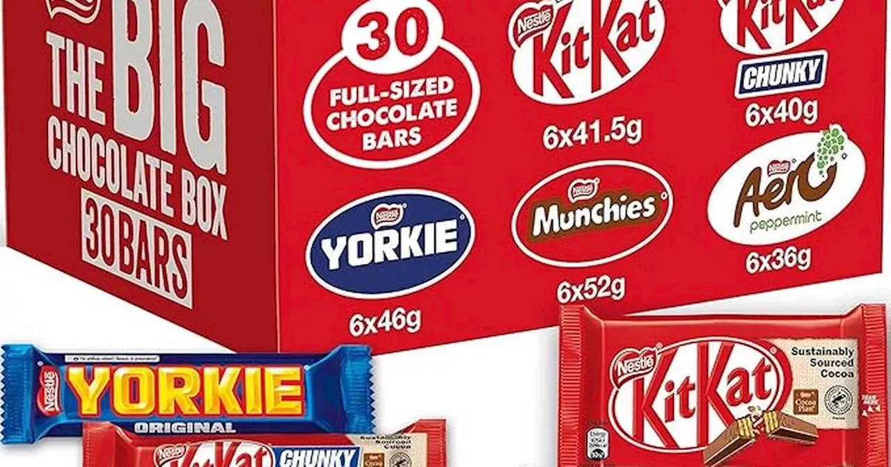 Amazon selling 'Big Box' of chocolate favourites for less than £20