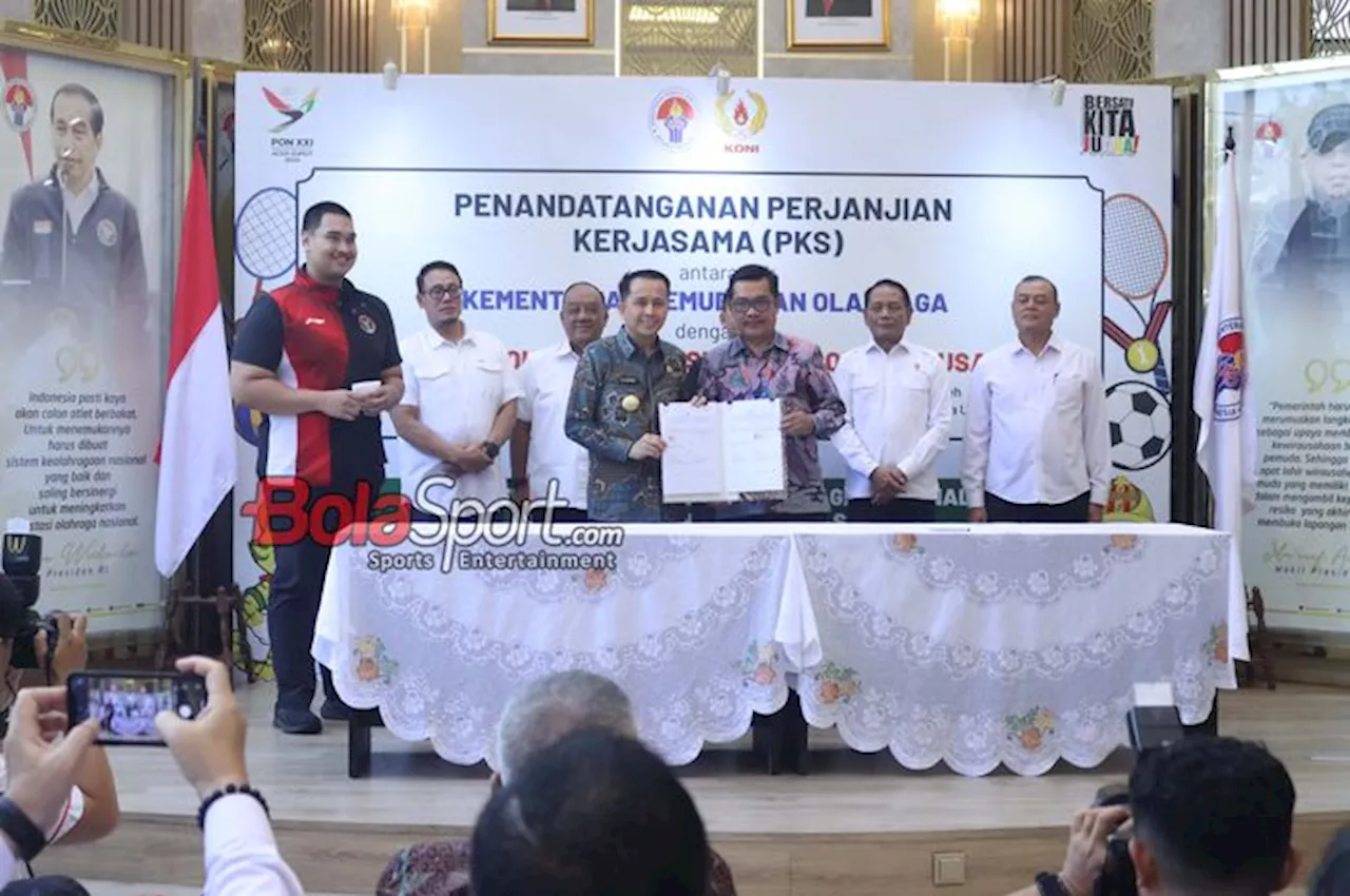 Kerja Sama Kemenpora dan KONI Pusat demi Lancarkan PON XXI Aceh-Sumatra Utara