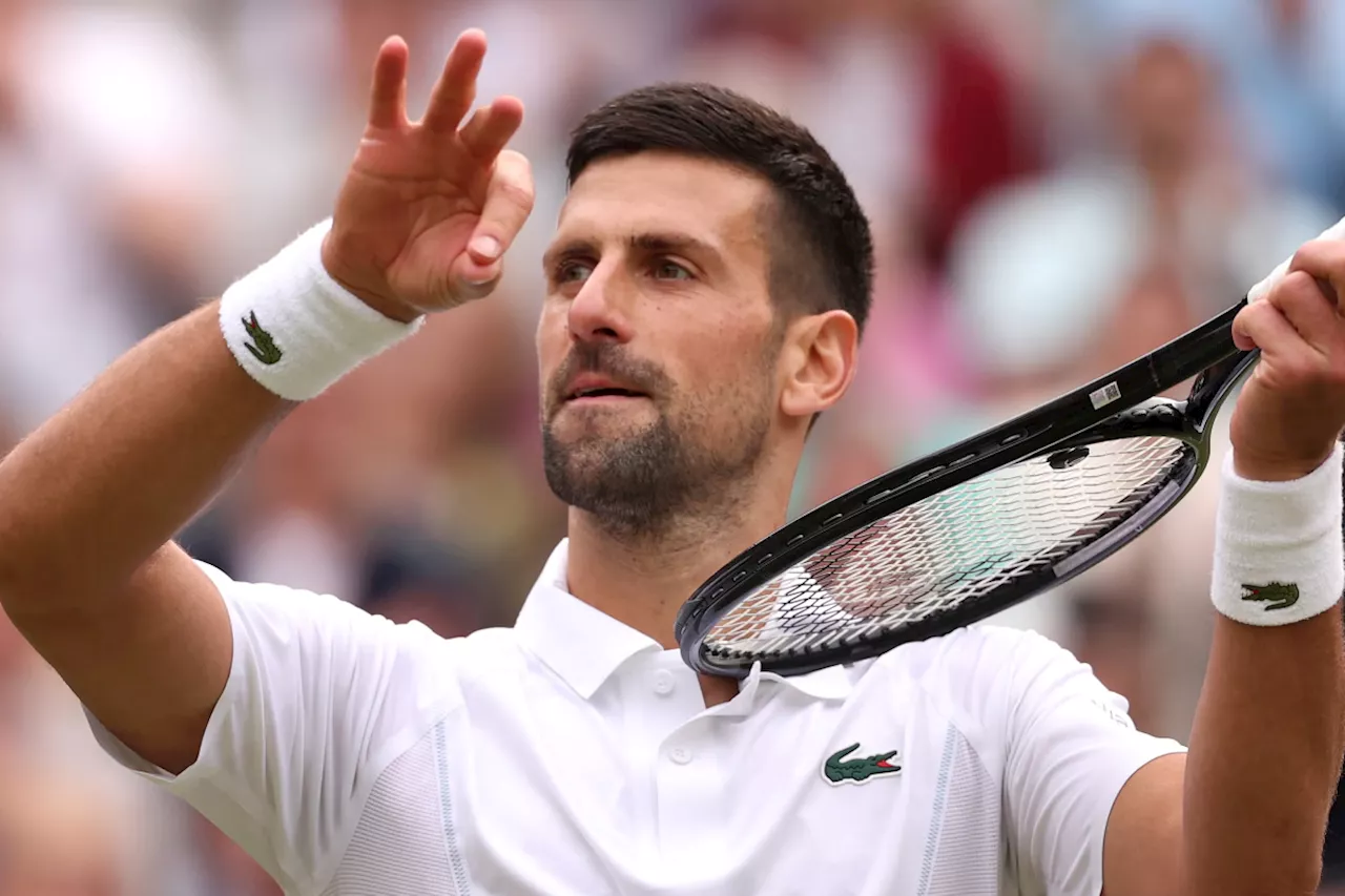 Djokovic set Wimbledon final clash with Alcaraz after defeating Musetti