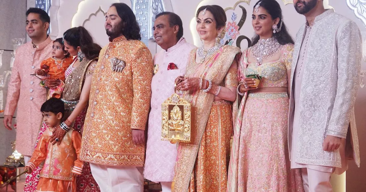 Son of Asia's richest man gets married in the year's most extravagant wedding