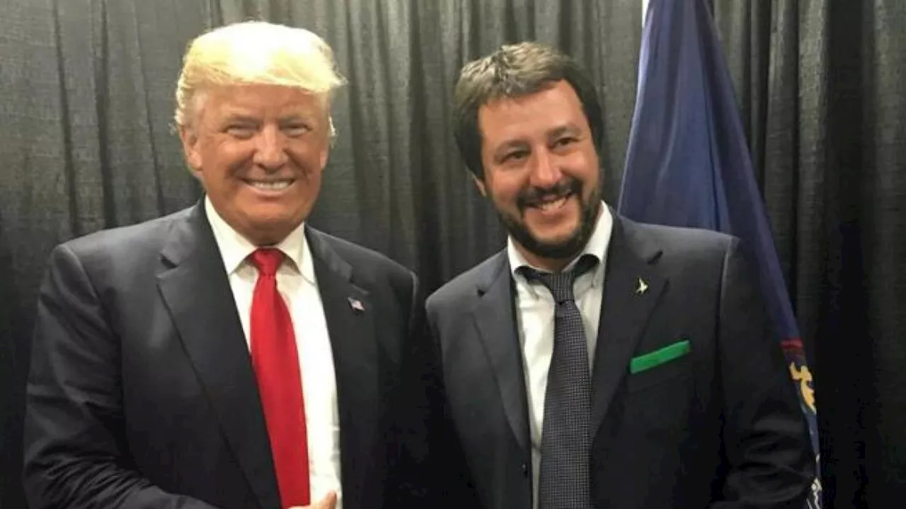 Salvini: «Spero che vinca Trump, andrò in Usa prima del voto»