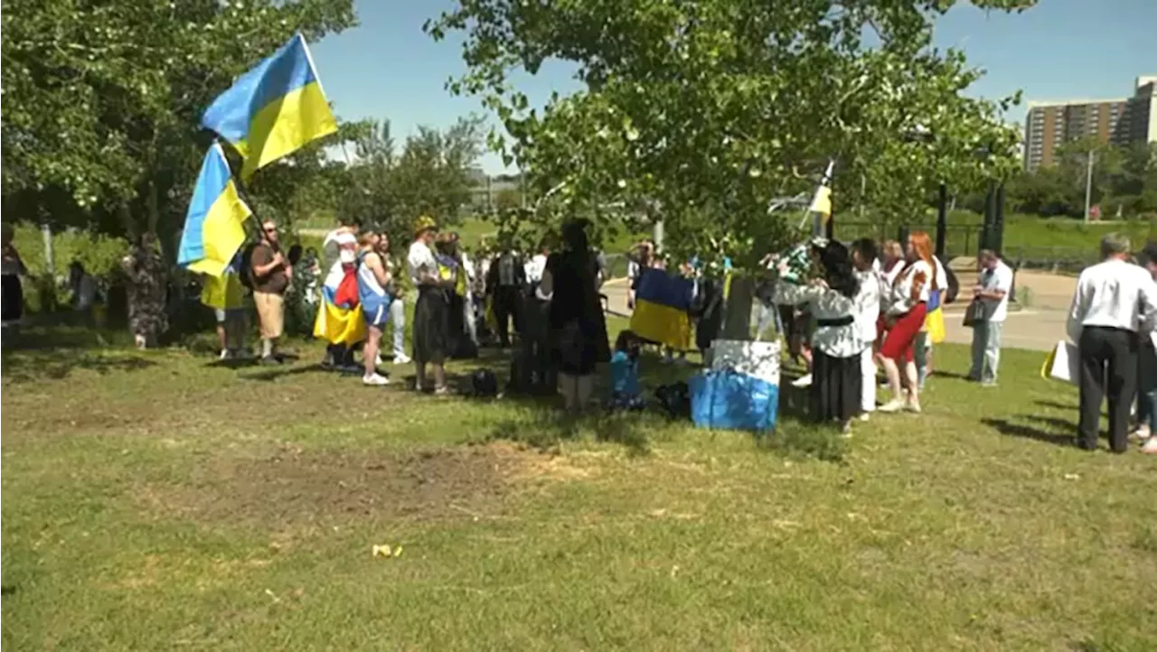 'We have a long history': Calgary’s Ukrainian community celebrates the Day of Ukrainian Statehood.