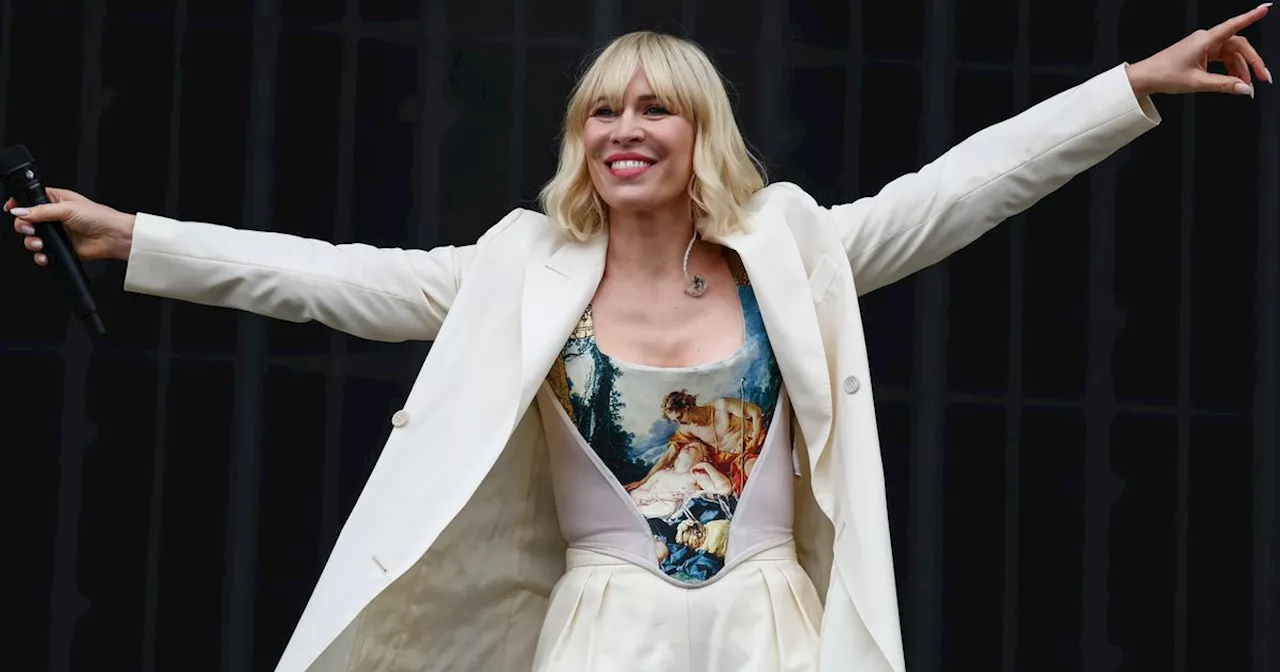 Natasha Bedingfield TRNSMT exclusive as fans fly the flag at music festival