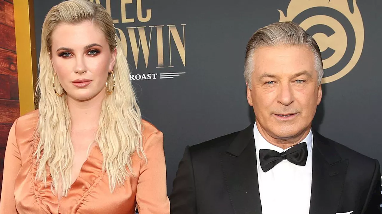 Alec Baldwin's brothers and daughter Ireland, 28, react with joy after his Rust shooting...