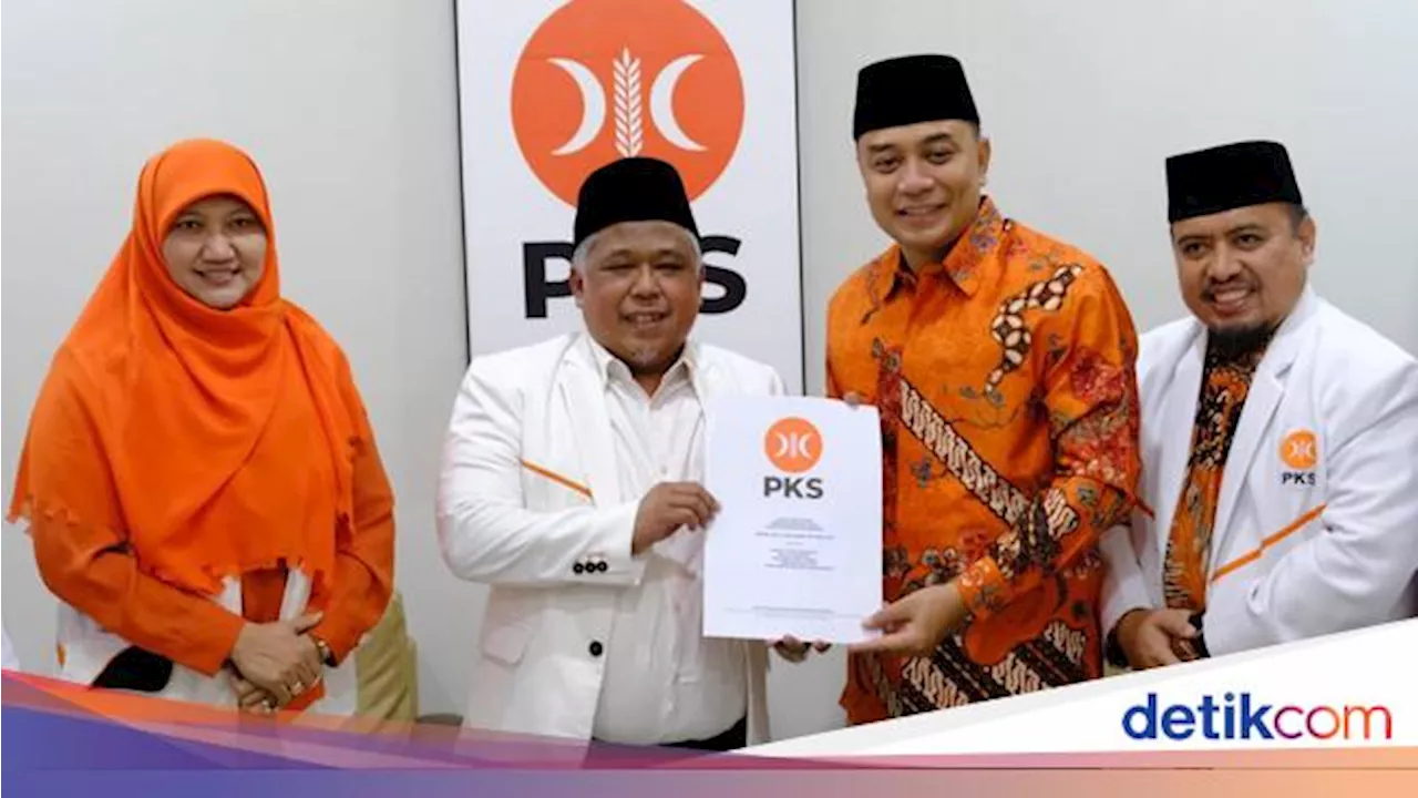 PKS Resmi Usung Eri Cahyadi di Pilwali Surabaya 2024