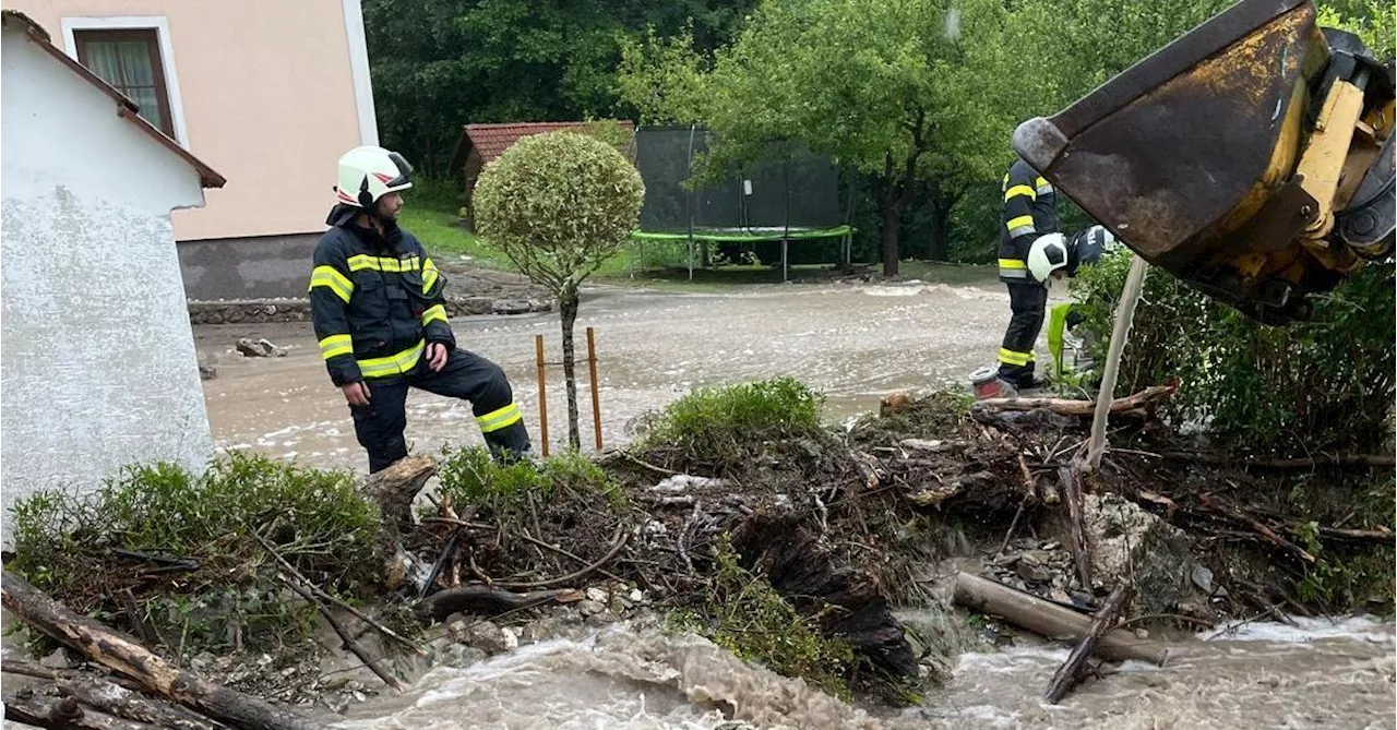 Heftige Gewitterwelle: 360 Einsätze in Niederösterreich