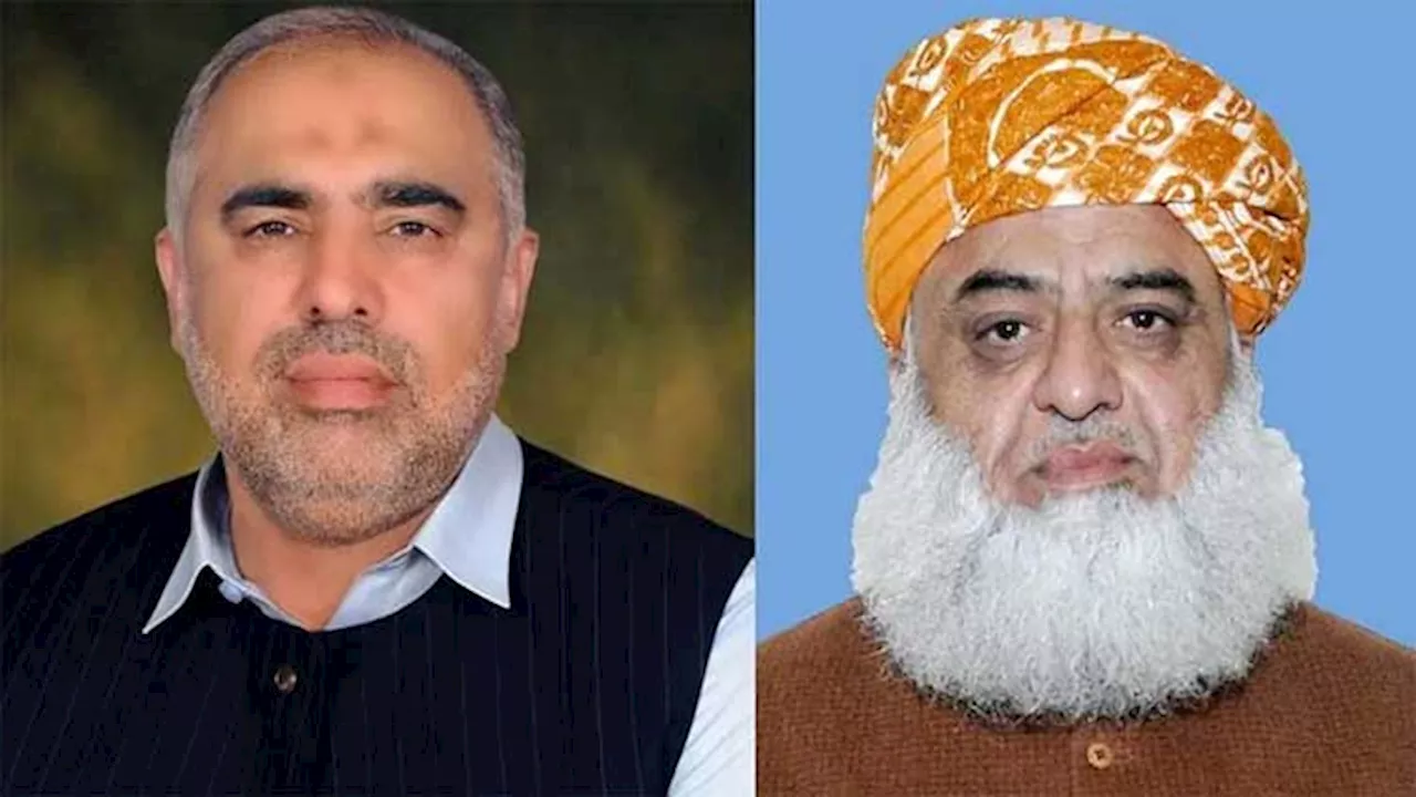 Asad Qaiser, Fazlur Rehman discuss overall political situation