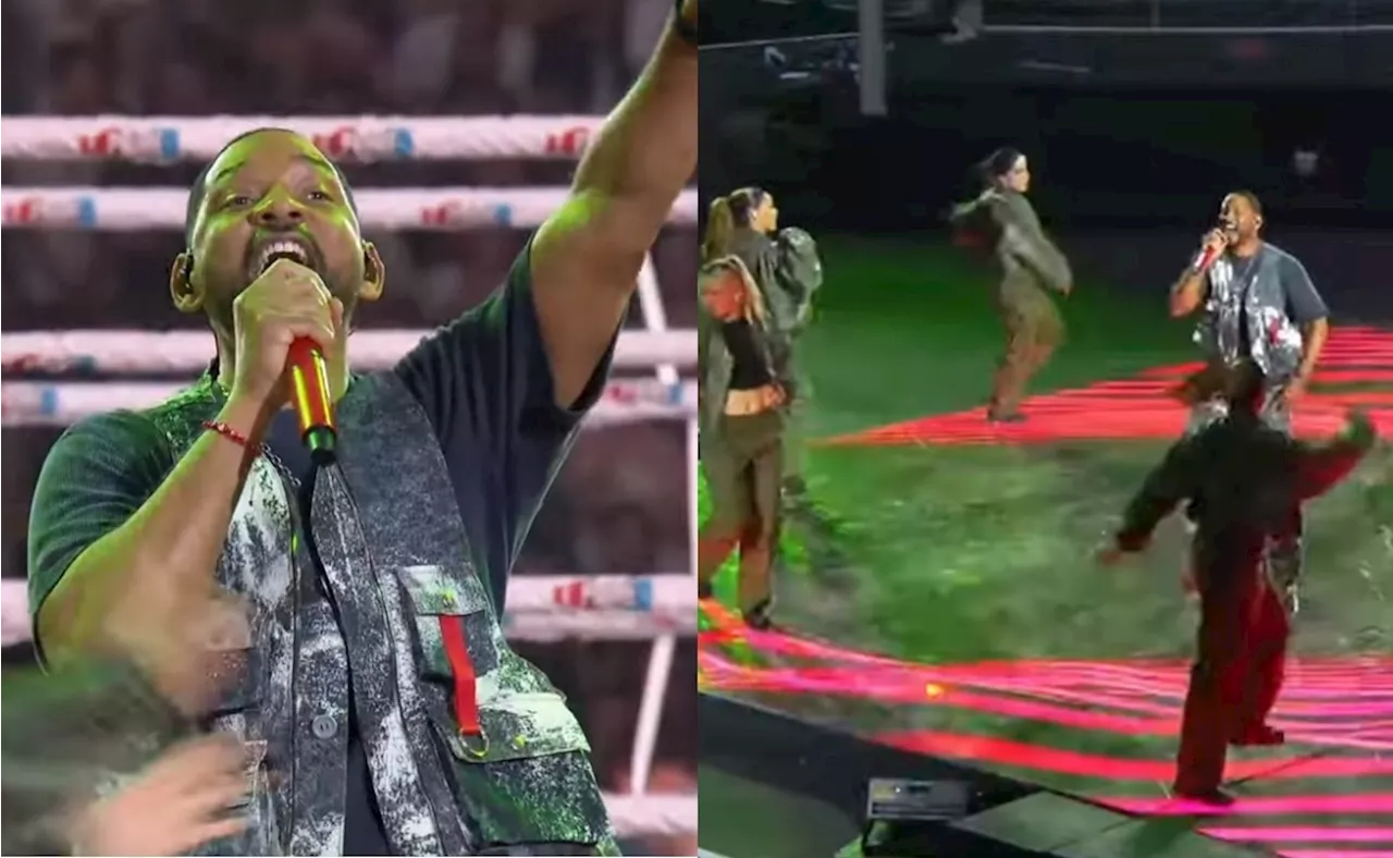 Will Smith conquista el escenario del Bernabéu en la Velada del Año 2024