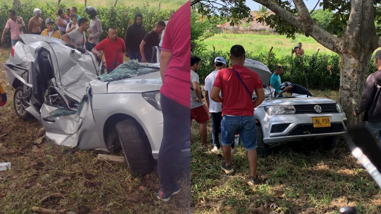 Un muerto y un herido tras siniestro vial en Juan de Acosta