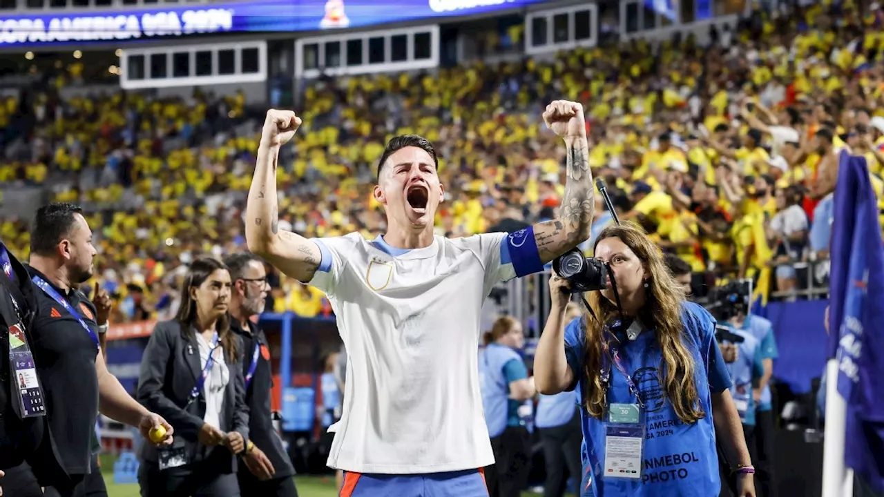 Argentina x Colômbia: O elogio de Scaloni e Dibu a James antes da final