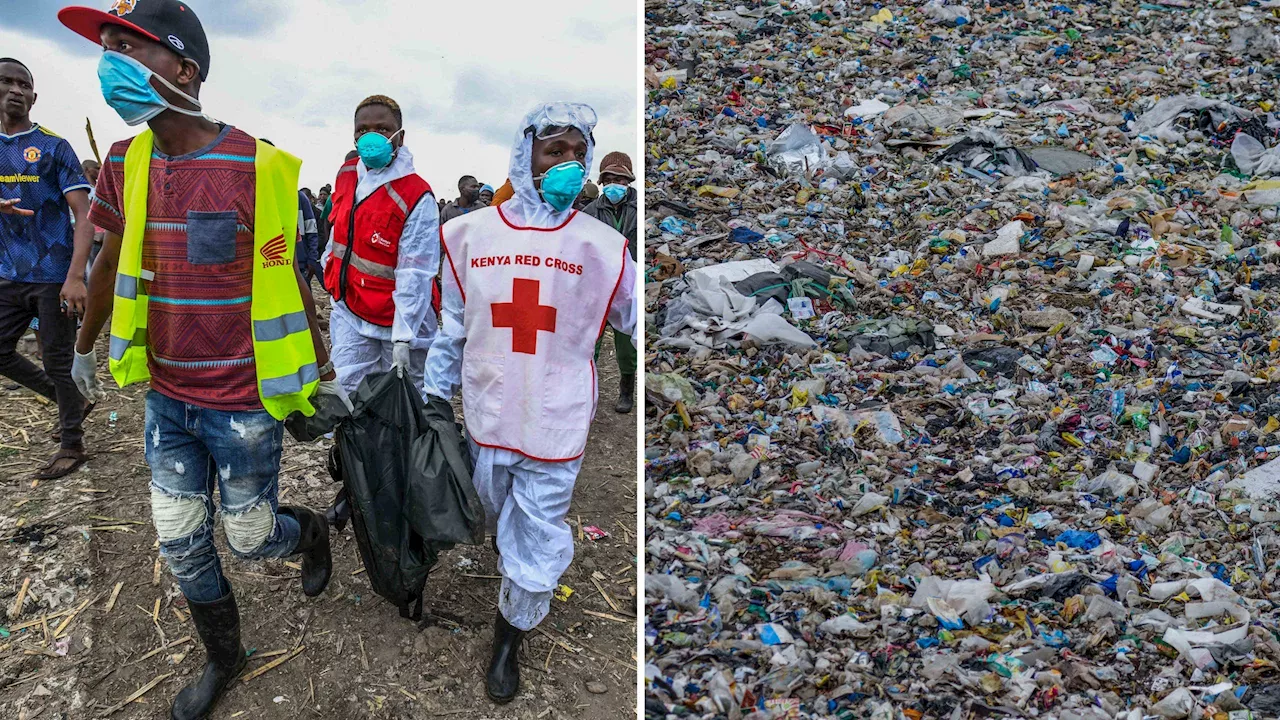 Styckade kvinnokroppar funna på soptipp i Kenya