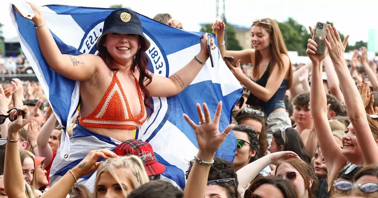 Trnsmt revellers set to bask in the heat as forecasters predict warm but cloudy day