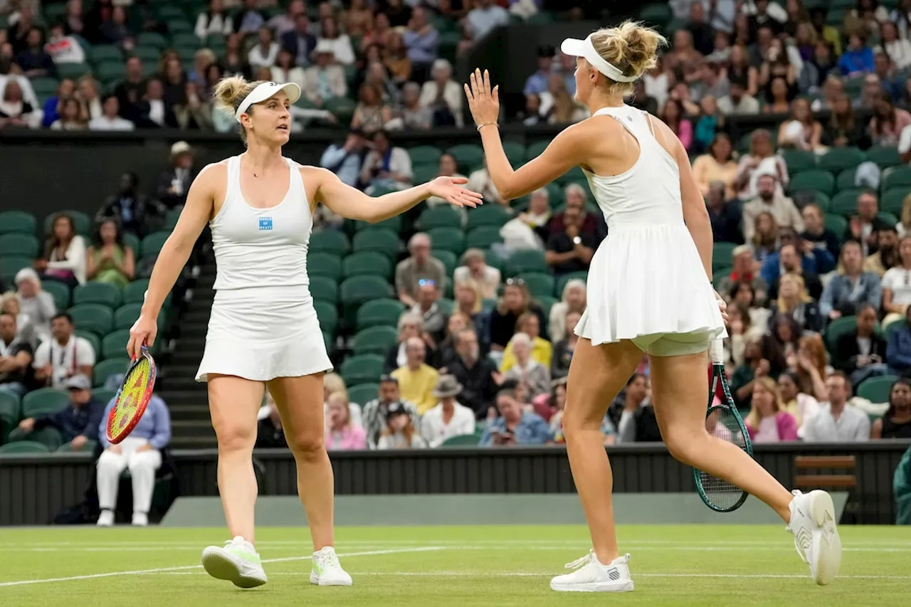 Ottawa’s Dabrowski and partner Routliffe defeated in women’s doubles final at Wimbledon