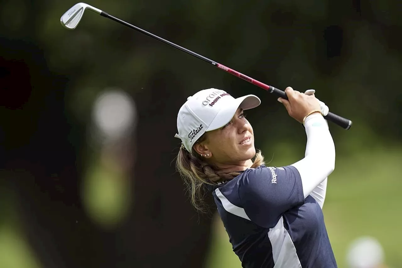 Stephanie Kyriacou takes third-round lead at Evian Championship