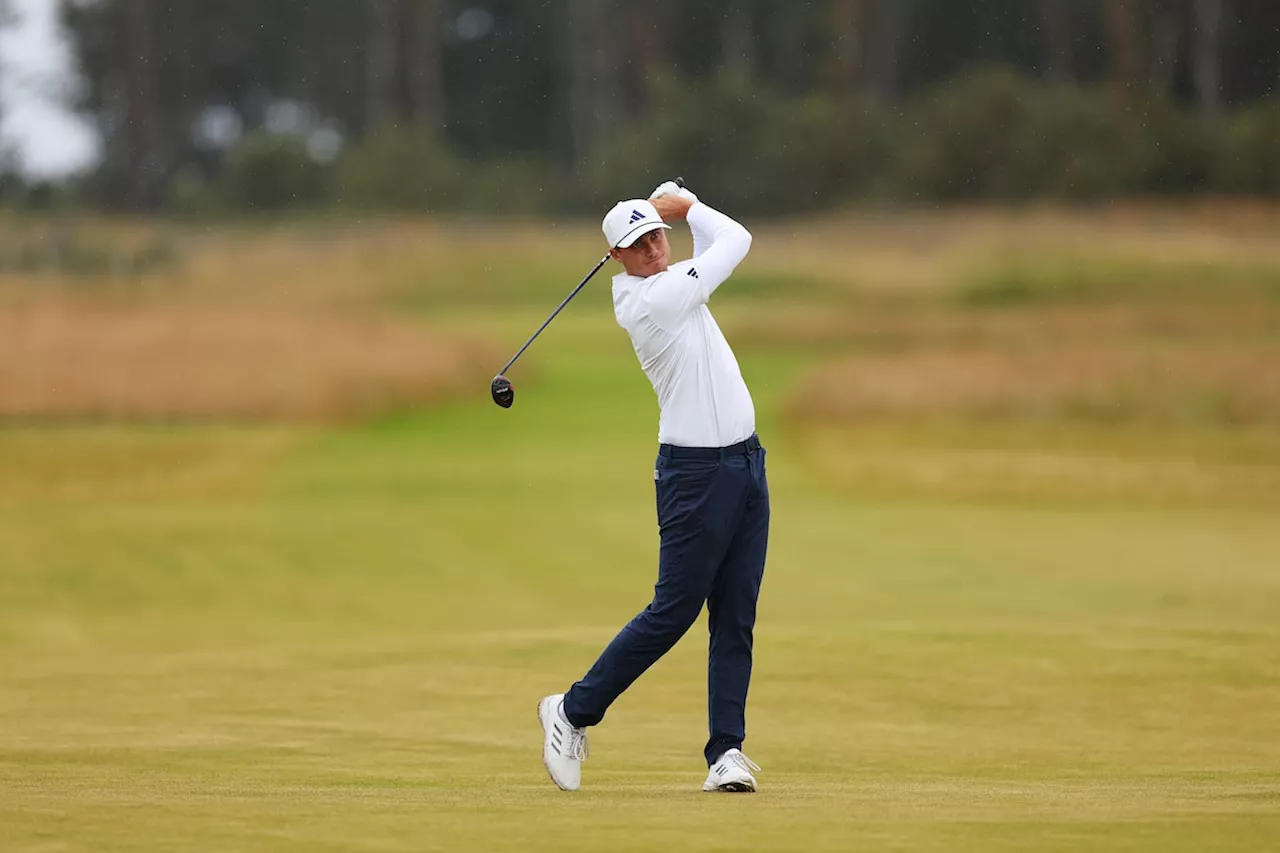 Sweden’s Ludvig Aberg holds 2-stroke lead at Scottish Open