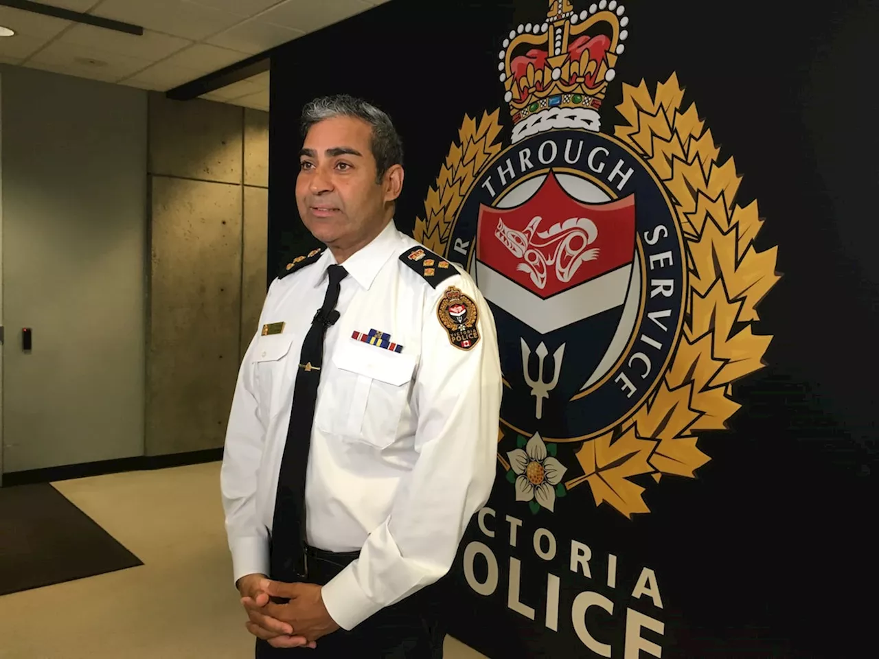 Victoria police chief says violence escalating against first responders