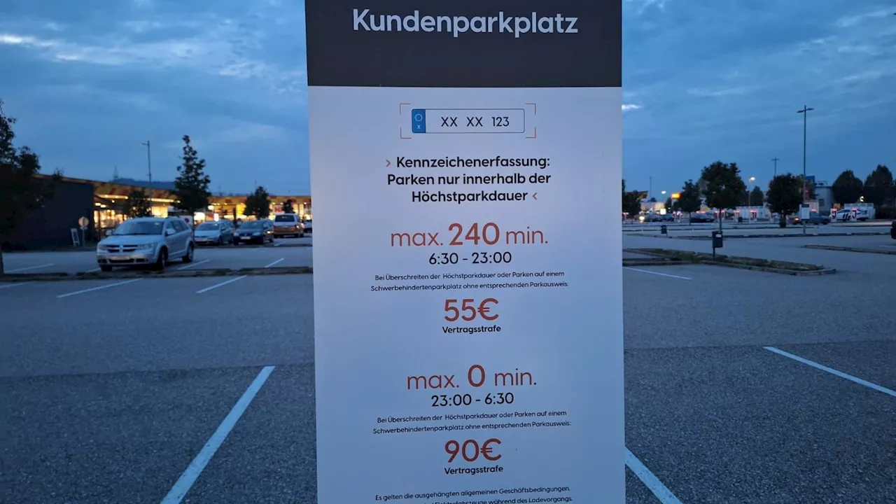 Lenker (44) bekommt für 1 Minute parken 170 Euro Strafe