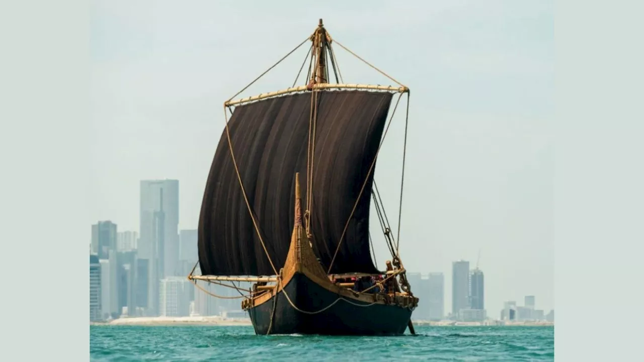 Bronze Age-styled ship that was in use 4,000 years ago sets sail