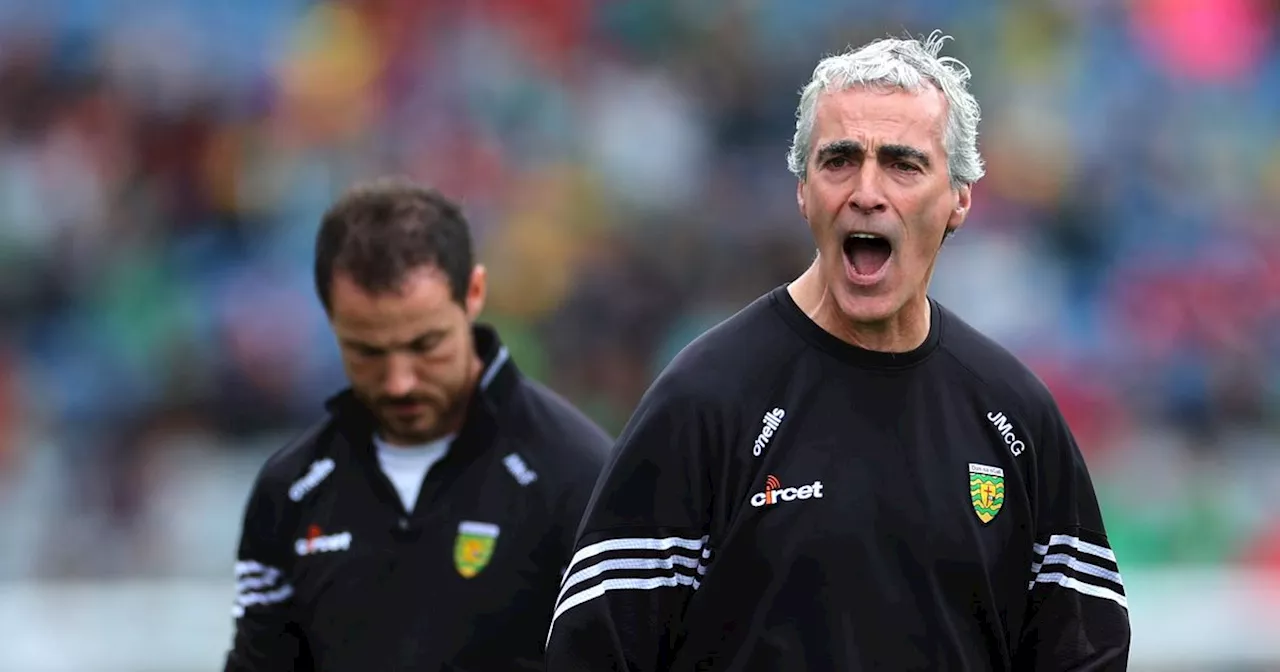 Jim McGuinness has built an invincible Donegal dressing-room again