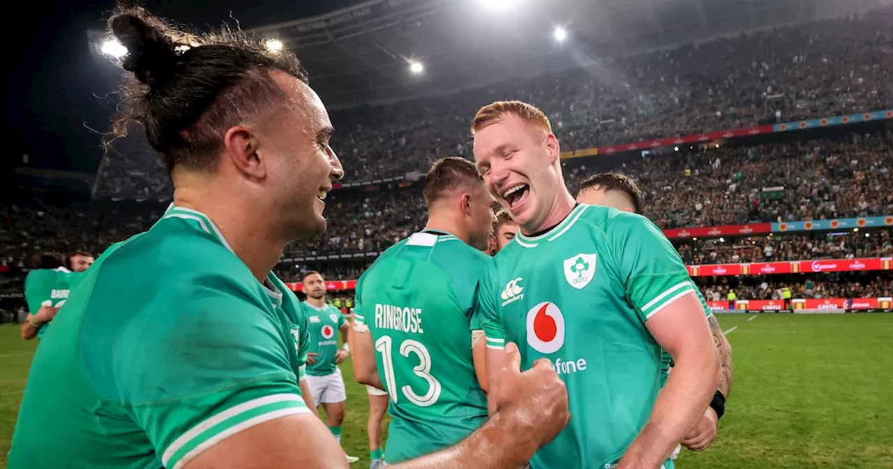 Ciarán Frawley savours best moment of his career after drop goal heroics