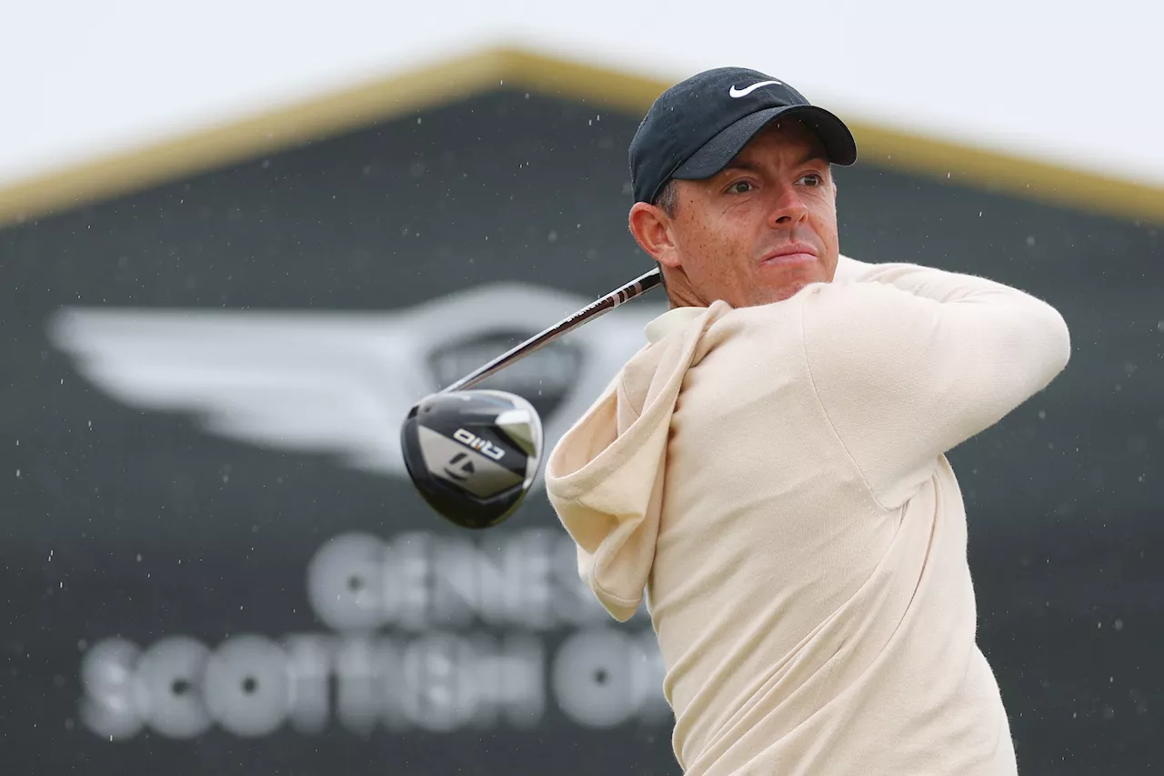 Frustrating day for Rory McIlroy at Scottish Open sees him five shots off the lead